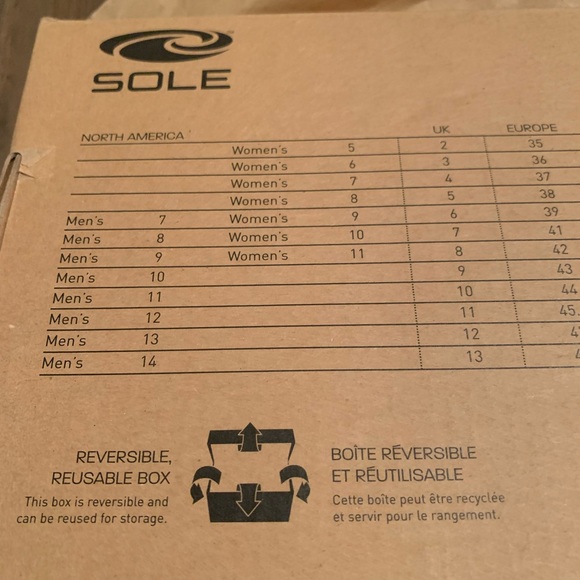 NWT SOLE Premium Supportive Unisex Sandals - Picture 7 of 7